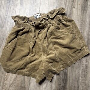 Free People Corduroy Shorts – Size XS - High Waisted Brown